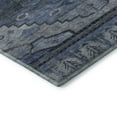thumbnail image 3 of Addison Rugs Mayfield Premium Machine Washable Transitional Tribal Blue Round Rug, 8' x 8', 3 of 6