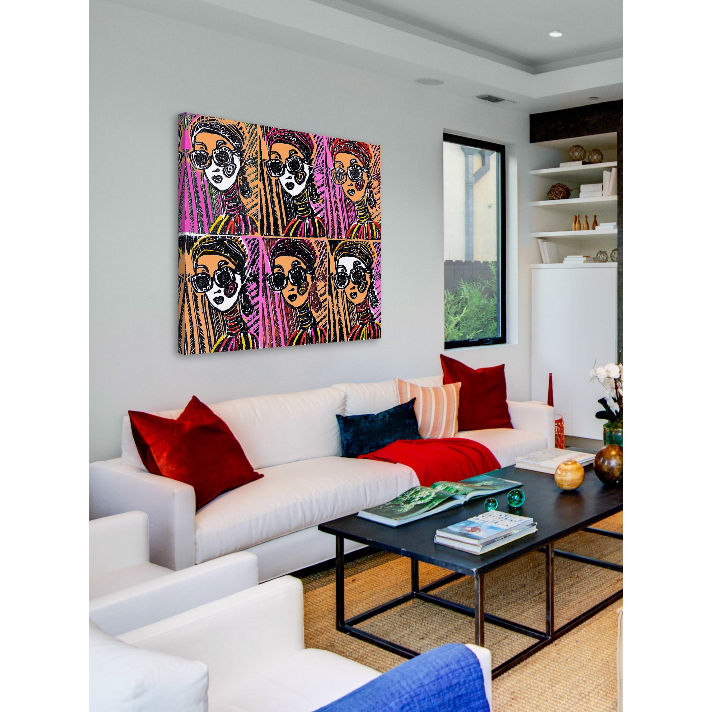 Russian Dolls Pattern I Painting Print on Wrapped Canvas