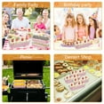 thumbnail image 6 of 50 Pack Mini Loaf Pans with Lids and Spoons, 6.8oz Disposable Aluminum Foil Mini Cake Pans and Baking Tins with Sealing Stickers, Individual Dessert Container Cups for Parties and Gifts, 6 of 8
