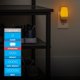 thumbnail image 4 of Lamp GE SleepLite 86153, luz nocturna LED ámbar, paquete de 4 unidades, 4 of 7