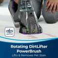 thumbnail image 3 of BISSELL® Pet Stain Eraser™ PowerBrush Portable Carpet Cleaner – Cordless Handheld – Purple (Model 2846D) – Refurbished (Good Condition, No Bottle Included), 3 of 5