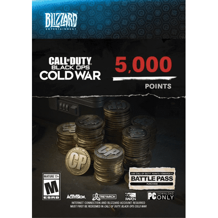Call of Duty: Black Ops Cold War 5,000 Points - Windows [Digital]