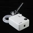thumbnail image 3 of KKmoon Multi-purpose Dual Action Airbrush Mini Air Compressor Set Gravity Feed Air Brush Kit for Art Painting Tattoo Manicure Craft Cake Spray Model Air Brush Nail Tool Set 100-, 3 of 7