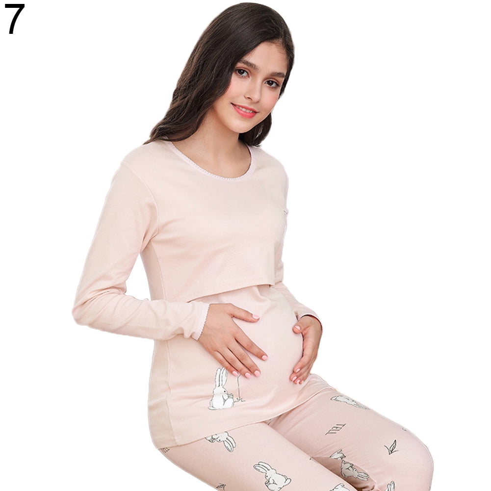 breastfeeding pj top