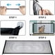 thumbnail image 2 of Puerta de seguridad para perros, puerta para mascotas, puerta para mascotas, vallas retráctiles para mascotas para escaleras, cocina, instalación plegable portátil, 2 of 5