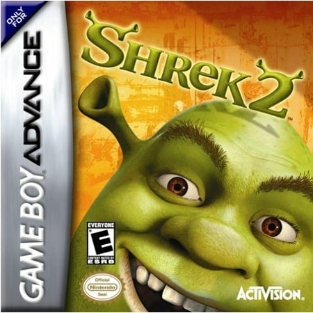 Shrek 2 - Nintendo Gameboy Advance GBA (Best Gameboy Advance Sp Games)