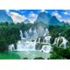 thumbnail image 3 of Pintura en lienzo de paisaje con cascada natural, carteles e impresiones de árboles verdes y bosques, arte de pared para sala de estar, decoración del hogar, sin marco, 3 of 5