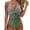 Color 3, variant on Women's and Women’s Plus Ruffle One Piece Swimsuit, Sizes S-2XL