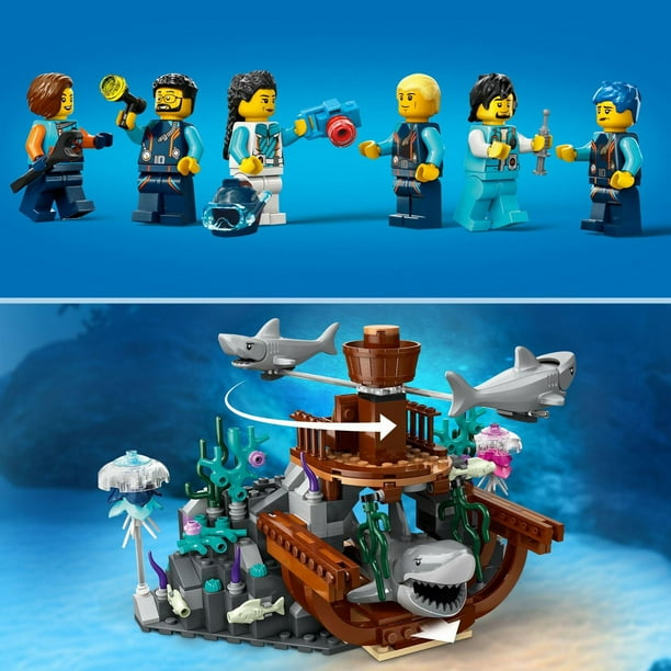 LEGO City Deep-Sea Explorer Submarine 60379 Building Toy Set