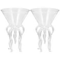thumbnail image 2 of MasteelfCA 2pcs Creative Household Cocktail Glass Creative Toasting Glass Party Supply, 2 of 6