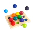 thumbnail image 1 of Juego de Clasificación de Colores Del Arco Iris Juego de Aprendizaje Educativo Juguete para, 1 of 9