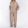 thumbnail image 7 of Hvyesh 2 Piece Outfits for Women Jogging Suits Casual Long Sleeve Pullover Sweatshirts Long Pants Travel Tracksuit Set Lounge Sets for Women, 7 of 7