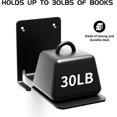 thumbnail image 4 of E-Senior ES-Bookshelves (Black, 1 Piece), 4 of 8