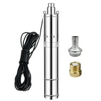 iMeshbean 1 HP 220V Submersible Water Pump, 4" Deep Well Submersible Pump, 328 ft Max Lift, 12 GPM