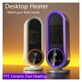 thumbnail image 2 of PTC Ceramic Heating Portable Heater Electric Fan Heater Mini Radiator Desktop Warmer Machine ,Fast Warm Air Delivery, 2 of 6