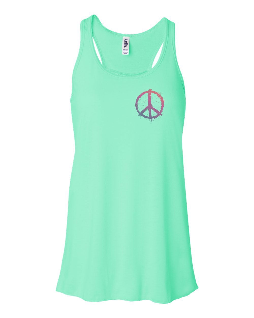Gifts Under 20 Summer Tank Peace Love Starbucks Sublimation Racerback Tank Top Poly Tank Funny Graphic Tank Top Coffee Drinker
