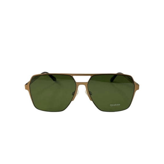 Quay Australia Backstage Pass Polarized Sunglasses Brown Bronze Green