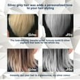 thumbnail image 4 of Thsue Silver Gray White Hair Color Wax Pomades 1oz Natural Hair Coloring Wax Cosplay, 4 of 5