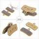 thumbnail image 3 of Motorcycle Front and Rear Brake Pads Disc Brake Pads for Sur Ron Sur-Ron Surron Light Bee Electric O, 3 of 5