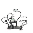 thumbnail image 1 of Magnetic Flexible Arm Soldering Third Hand PCB Holder With 360 ° Rotating Hot Air Gun Stand Welding Workbench ,Easy to Use, 1 of 5