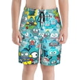 thumbnail image 3 of Hangyodon Boys Swim Trunks Quick Dry Boards Shorts For Kids Beach Swim Shorts, 3 of 7