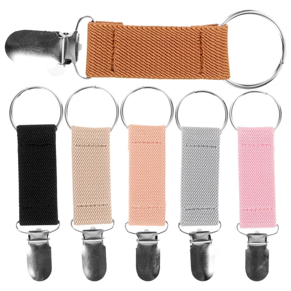 LOLIPPYY 6Pcs Travel Hat Clips Assorted Colors Sturdy Hat Holders for Wide Brim Sun Hats and Caps