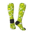 thumbnail image 4 of Balery Green Apple Fun Novelty Socks Men'S Women'S Crew Socks Funny Crazy Novelty Socks Quirky And Cool Socks, 4 of 9