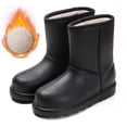 thumbnail image 1 of Botas Lluvia Ligeras Zapatos Jardín Forro Felpa Impermeable para Mujer Invierno, 1 of 8