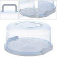 Happydeer Portable Cake Storage Box, Lid Carry, 10 inch Round Serving