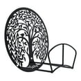 thumbnail image 5 of Hose Holder, Garden Water Reel Hanger,Outdoor Water Pipe Iron Rack,Wall-Mounted, Outdoor Hose Storage, Decorative Water Pipe Rack, Tree Pattern, 5 of 7