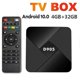 thumbnail image 2 of NEW D905 Android 10.0 TV BOX 4K Youtube Voice Assistant 3D 4K 1080P Video TV receiver, 2 of 4