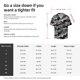 thumbnail image 5 of Fotbe Horse Silhouette Camisa Estampada de Manga Corta para Hombre, Casual de Verano, Estilo Playero, Sin Arrugas-Large, 5 of 5