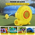 thumbnail image 2 of VEVOR Air Blower, 450w 0.6hp Inflatable Blower, Portable and Powerful Bounce House Blower, 1750Pa Commercial Air Blower Pump Fan, 2 of 9
