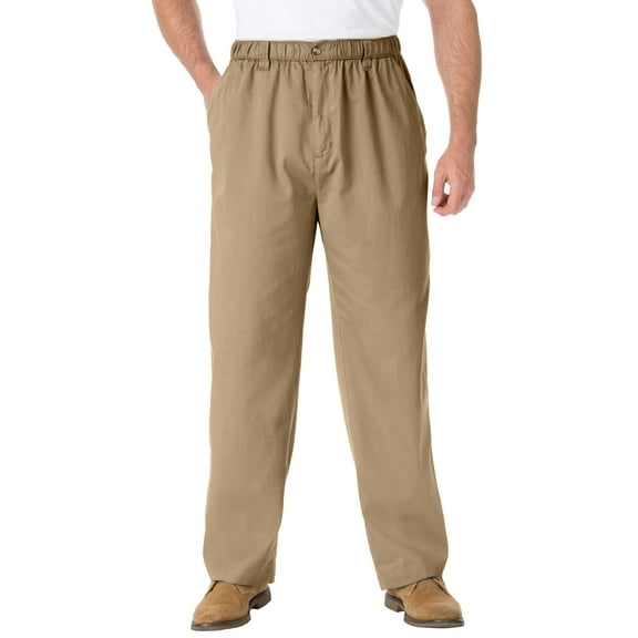 KingSize Men's Big & Tall Knockarounds Full-Elastic Waist Pants