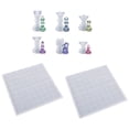 thumbnail image 2 of Chess Silicone Mold Diy Craft Chess Board Handmade Kit Three Dimensional Mold 6 chess pieces, 2 of 5