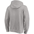 thumbnail image 3 of Men's Fanatics Heather Gray Arizona Cardinals Fade Out Fitted Pullover Hoodie, 3 of 3