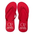 thumbnail image 3 of Sandalias Ocean Pacific para Dama Talla 23 Diseño Liso Rojo, 3 of 4