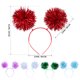 thumbnail image 2 of 5 diademas con pompones, diadema bopper, diadema para fiestas, diademas festivas, diadema para cosplay, 2 of 5