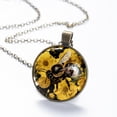 thumbnail image 6 of Bee Necklace Personalized Custom Photo Round Pendant Adjustable Stainless Steel Necklaces with Gift Box for Men Women Mothers Valentine's Jewelry Gift, 6 of 6