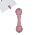 thumbnail image 1 of Marcador Magnético de Cuero Clip de Libro de Doble Cara Regalo para Amantes de los Libros (Rosa Brillante), 1 of 6