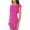 Magenta, variant on Women's Sleeveless Mini Cocktail Dress, One Shoulder Ruffle Bodycon Sexy Going Out Party, Spring Summer 2024(Black Small Size)
