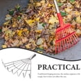 thumbnail image 4 of Raindrops Dethatching Rake For Lawn Care Stainless Steel Rake With Flat Teeth 1Pcs, 4 of 5