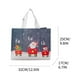 thumbnail image 3 of Bolsas de mano con asas, reutilizables para Navidad, grandes, para regalo, para fiestas navideñas, resistentes, plegables y portátiles, ideales para la oficina., 3 of 9