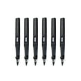thumbnail image 1 of Agiferg 6PCS Grip Posture Correction Design Pencil Without Ink, Old Undead Pen, Creative Metal Pen, 1 of 1