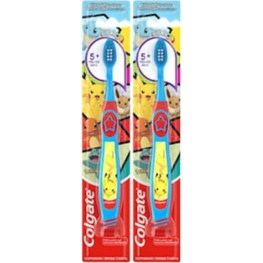 Colgate Pokemon Kids Toothbrush, Extra Soft, 5  Yers, Pack of 2