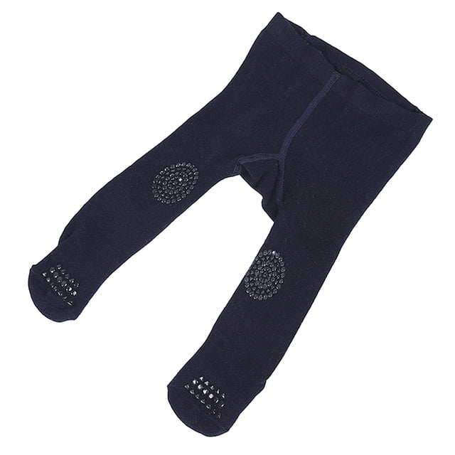 Pantalones de de Niña Pequeña Niña Pantalones Inferiores Calentadores de Pierna Antideslizante 0-24 M Armada Baoblaze Medias de Algodón de Niño Pequeño