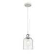 thumbnail image 7 of 516-1P-WPC-G558-6SM Innovations Lighting Bella - 1 Light Cord Hung Mini Pendant In Industrial Style-9.5 Inches Tall and 5.5 Inches Wide-White Polished, 7 of 7
