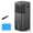 light black, variant on Large Room Evaporative Swamp Cooler, 1800CFM Cooling Fan, 3-Gal Tank, 120° Swing, 15H Timer, 4 Modes & 3 Speeds, Quiet Indoor Cooling