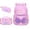 Pink, variant on UJNDER Girls Elementary School Backpack with Print 3 Piece Set Large Capacity Lightweight Daypack with Spine for Grades 5-6,Blue,Large
