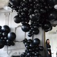 thumbnail image 3 of Set de globos Voircoloria Black 130 piezas con diferentes tamaños, 3 of 9